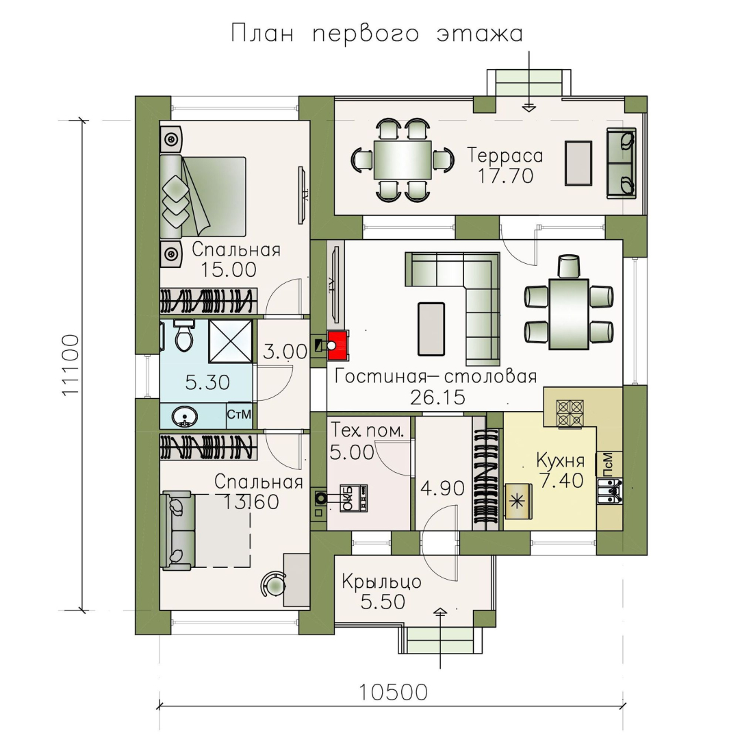 Планировка домов и коттеджей | Статьи «Альфаплан»